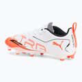 Vaikiški futbolo batai PUMA Ultra 5 Play FG/AG Jr puma white/puma black/glowing red 3