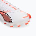 Vyriški futbolo bateliai PUMA Ultra 5 Play+ FG/AG puma white/puma black/glowing red 7