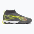 Vaikiški futbolo batai PUMA Ultra 5 Match+ LL TT + Mid Jr matte aged silver/yellow alert/puma aged silver 2
