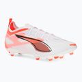Vaikiški futbolo batai PUMA Ultra 5 Pro FG/AG Jr puma white/puma black/glowing red