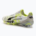 Vyriški futbolo batai PUMA King Ultimate Forever FG/AG feather gray/electric lime/puma white/flat light gray 3