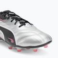 Vyriški futbolo bateliai PUMA King Pro FG/AG puma silver/puma black/sun struck/puma white 7