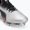 Vyriški futbolo batai PUMA King Ultimate MxSG puma silver/puma black/sun struck/puma white 7