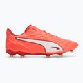 Vyriški futbolo bateliai PUMA King Pro FG/AG glowing red/puma white/red fire 2
