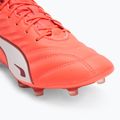 Vyriški futbolo bateliai PUMA King Pro FG/AG glowing red/puma white/red fire 7