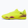 Vyriški futbolo bateliai PUMA Future 8 Play TT yellow alert/ puma black/ sun struck