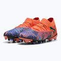 Vyriški futbolo batai PUMA Future 8 Match Creativity FG/AG orange poppy/black/dark amethyst/electric peppermint 9