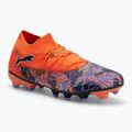 Vyriški futbolo batai PUMA Future 8 Match Creativity FG/AG orange poppy/black/dark amethyst/electric peppermint