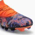 Vyriški futbolo batai PUMA Future 8 Match Creativity FG/AG orange poppy/black/dark amethyst/electric peppermint 7