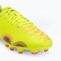 Vaikiški futbolo batai PUMA Future 8 Play FG/AG Jr yellow alert/puma black/sun struck 7