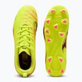 Vaikiški futbolo batai PUMA Future 8 Play FG/AG Jr yellow alert/puma black/sun struck 3