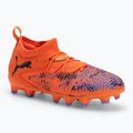 Vaikiški futbolo batai PUMA Future 8 Match Creativity FG/AG Jr orange poppy/puma black/dark amethyst