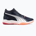 Vyriški batai rankiniam PUMA Eliminate Nitro SQD parisian night / puma white / glowing red 2