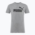Vyriški marškinėliai PUMA ESS No. 1 Logo Tee medium gray heather