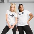 Moteriški marškinėliai PUMA ESS No. 1 Logo Tee puma white 3
