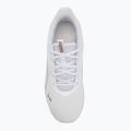 PUMA Flexfocus Lite Modern Woven bėgimo bateliai puma white/rose gold 5