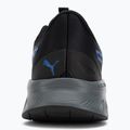 PUMA Flexfocus Lite Modern Woven bėgimo bateliai puma black/vivid blue 6