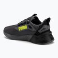 PUMA Retaliate 3 Unwavered bėgimo bateliai puma black/cool dark grey/yellow alert 3