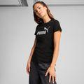 Moteriški marškinėliai PUMA ESS Metallic No. 1 Logo Tee puma black/metallic silver 3