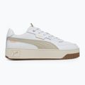 Moteriški batai PUMA Carina Street Lux puma white/desert dust/puma gold 2