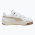 Moteriški batai PUMA Carina Street Lux puma white/desert dust/puma gold