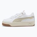 Moteriški batai PUMA Carina Street Lux puma white/desert dust/puma gold 2