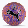 PUMA Neymar Jr. futbolo kamuolys. Grafinis oranžinis aguonų / Puma juodas dydis 5