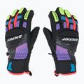 Vaikiškos slidininkų pirštinės ZIENER Luro Aquashield PR multicolor 3