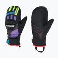 Vaikiškos slidininkų pirštinės ZIENER Luron Aquashield PR Mitten multicolor