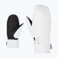 Moteriškos slidininkų pirštinės ZIENER Kisar Aquashield Mitten white
