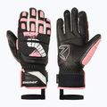 Vaikiškos slidinėjimo pirštinės Ziener Lanus-Z AS PR black/pink vanilla