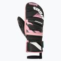 Vaikiškos slidinėjimo kumštinės Ziener Lopaki-Z AS PR Mitten black/pink vanilla 2
