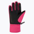 Vaikiškos slidinėjimo pirštinės ZIENER Leif GTX-Z tie-dye pop pink 3