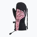 Vaikiškos slidinėjimo pirštinės ZIENER Lavalino-Z Aquashield AW Mitten black/red leo 2