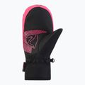 Vaikiškos slidinėjimo pirštinės ZIENER Luuki-Z Aquashield black/pop pink 3