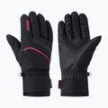 Moteriškos slidinėjimo pirštinės Ziener Khania-Z PR Glove black/pink lily
