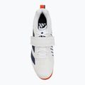Sunkiosios atletikos batai adidas Adipower Weightlifting III Footwear white/dark blue/royal blue 5