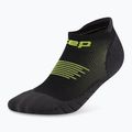 Moteriškos kompresinės kojinės CEP Run No Show 5.0 black/lime 2