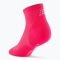 Moteriškos kompresinės kojinės CEP Run Low Cut 5.0 pink 3