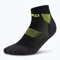 Moteriškos kompresinės kojinės CEP Run Low Cut 5.0 black/lime 2