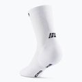 Moteriškos kompresinės kojinės CEP Run Mid Cut 5.0 white 3