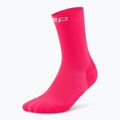 Moteriškos kompresinės kojinės CEP Run Mid Cut 5.0 pink 2
