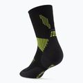 Moteriškos kompresinės kojinės CEP Run Mid Cut 5.0 black/lime 3