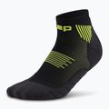 Vyriškos kompresinės kojinės CEP Run Low Cut 5.0 black/lime 2