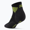 Vyriškos kompresinės kojinės CEP Run Low Cut 5.0 black/lime 3