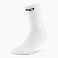 Vyriškos kompresinės kojinės CEP Run Mid Cut 5.0 white 2