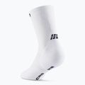 Vyriškos kompresinės kojinės CEP Run Mid Cut 5.0 white 3