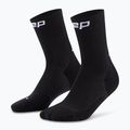 Vyriškos kompresinės kojinės CEP Run Mid Cut 5.0 black