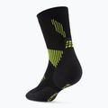 Vyriškos kompresinės kojinės CEP Run Mid Cut 5.0 black/lime 3