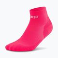 Vyriškos kompresinės kojinės CEP Run Low Cut 5.0 pink 2